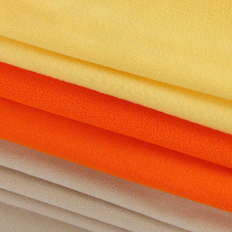 165g Polyester Knit Polar Fleece Fabric for Hoodie Wholesale Supplier 6